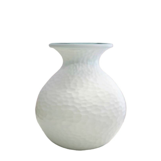 Εικόνα της ΒΑΖΟ PARADISE 4861-DS600 ΛΕΥΚΟ STONEWARE 33CM