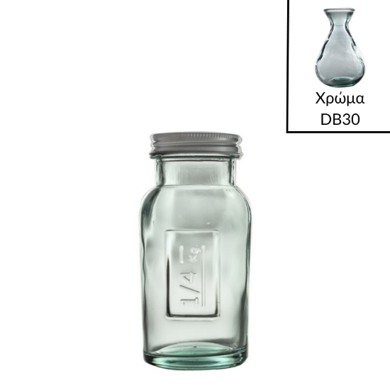 Εικόνα της ΓΛΥΚΟΔ. INOX ΚΑΠ.- 5291-DB30 BOTE ΓΑΛΑΖΙΟ 250ml