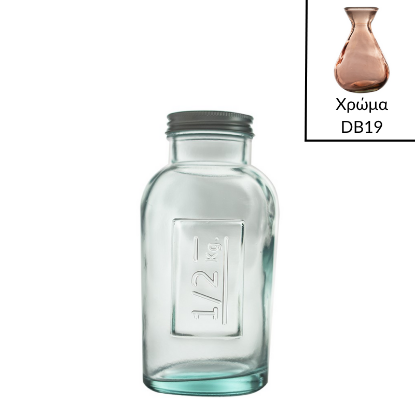 Εικόνα της ΓΛΥΚΟΔΟΧΕΙΟ INOX ΚΑΠ.-5290-DB19 BOTE 500ml ΡΟΖ