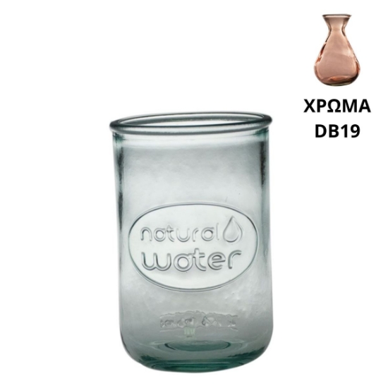 Εικόνα της ΠΟΤΗΡΙ ΣΩΛΗΝΑ WATER 2387-DB19 ΡΟΖ 400ml