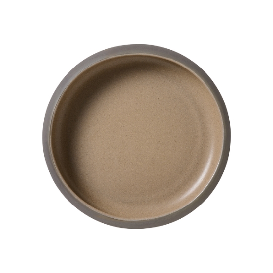 Εικόνα της ΠΙΑΤΟ STONEWARE ΒΑΘΥ TAUPE DUSTY BEIGE 22CM Ν.2168