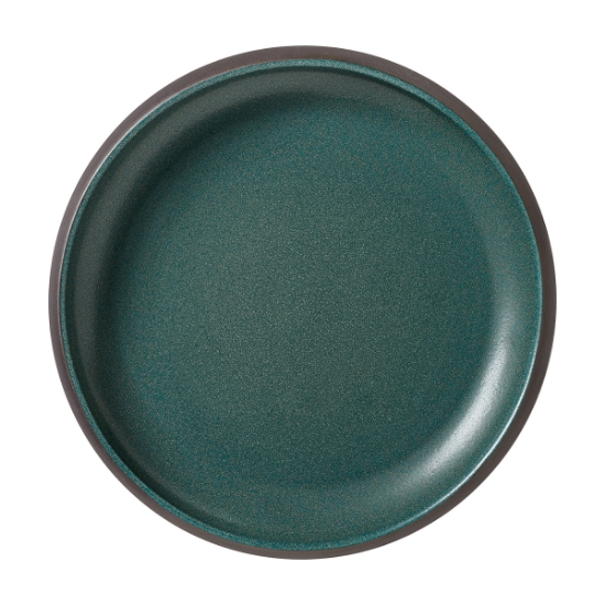 Εικόνα της ΠΙΑΤΟ STONEWARE ΒΑΘΥ TEAL PETROL 25CM Ν.2177