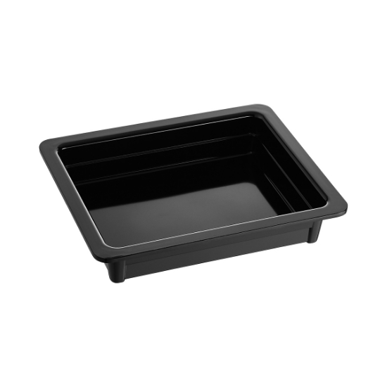 Εικόνα της ΔΟΧΕΙΟ GASTRONORM ΜΕΛΑΜΙΝΗ GN 1/2-65mm 26,5x32,5 cm - h:6,5 cm ΜΑΥΡΟ No.3029