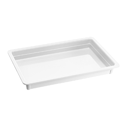 Εικόνα της ΔΟΧΕΙΟ GASTRONORM ΜΕΛΑΜΙΝΗ GN 1/1-65mm 53x32,5 cm - h:6,5 cm ΛΕΥΚΟ No.3012